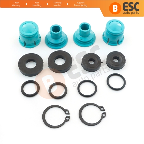 Manual Gearbox Gear Shift Bushing Lever Selector Linkage Repair Kit 758223 for Opel Astra Vectra Zafira Corsa Tigra