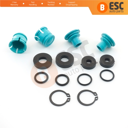 Manual Gearbox Gear Shift Bushing Lever Selector Linkage Repair Kit 758223 for Opel Astra Vectra Zafira Corsa Tigra