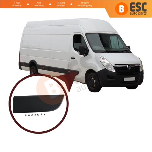 Front Door Side Panel Moulding Strip Right 808200149R for Renault Master MK3 Movano B NV400