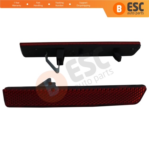 Rear Bumper Reflector Left Right 51810677 51810678 for Fiat Doblo MK2 Opel Combo D