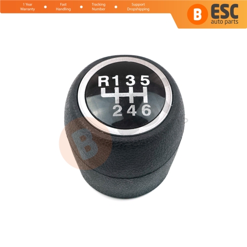 Manual Gear 6 Speed Shift Stick Knob Styling Head 55348538 for Fiat Linea 1.6 Multijet