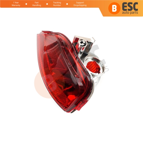 Rear Fog End Light Lamp Lens 265854470R Left for Renault Symbol MK3 Logan Sedan Sandero Stepway MK2 Facelift