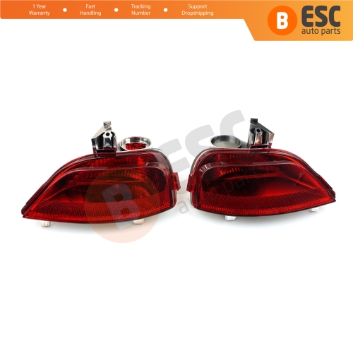 Rear Fog End Light Lamp Lens 265605279R 265854470R for Renault Symbol MK3 Logan Sedan Sandero Stepway MK2 Facelift