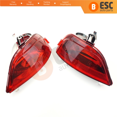 Rear Fog End Light Lamp Lens 265605279R 265854470R for Renault Symbol MK3 Logan Sedan Sandero Stepway MK2 Facelift