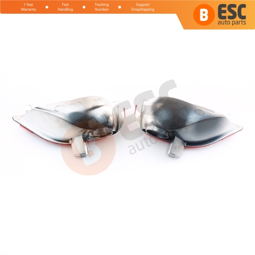 Rear Fog End Light Lamp Lens 265605279R 265854470R for Renault Symbol MK3 Logan Sedan Sandero Stepway MK2 Facelift