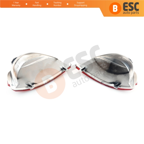 Rear Fog End Light Lamp Lens 265605279R 265854470R for Renault Symbol MK3 Logan Sedan Sandero Stepway MK2 Facelift