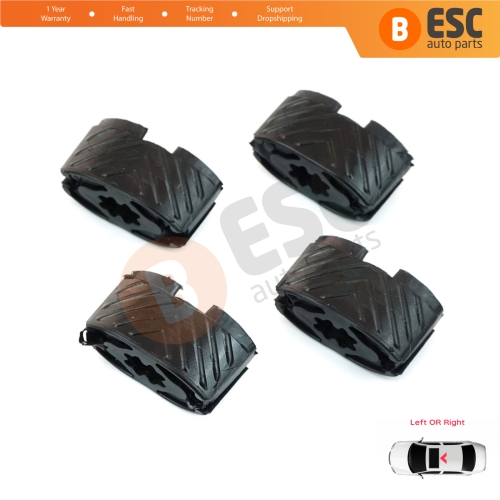 4 Pieces Sunroof Sliding Shifter Holder Clips 7701209744 for Renault Megane MK2 Scenic MK2