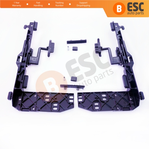 Sunroof Holder Lifting Angle Hatch Runners Repair Kit 1247820512 for Mercedes W124 S124 190 W201