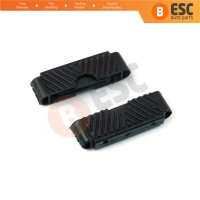 2 Pieces Sunroof Repair Bracket with Inner Rubber Part for Peugeot 206 307 406 407