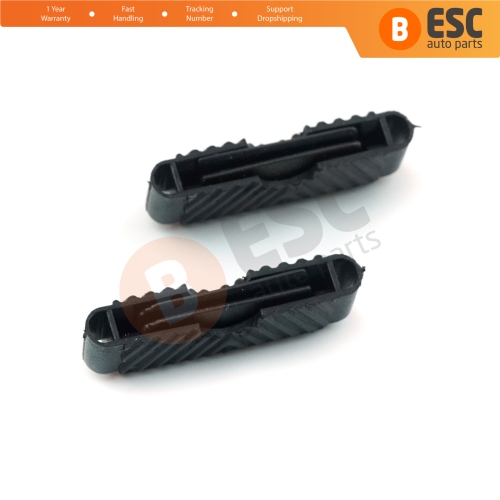 2 Pieces Sunroof Repair Bracket with Inner Rubber Part for Peugeot 206 307 406 407