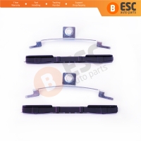 2 Sets Sunroof Shade Guide Rail Clips Roof Slider Brackets 4B0877165 4B0 877 165 for VW Audi