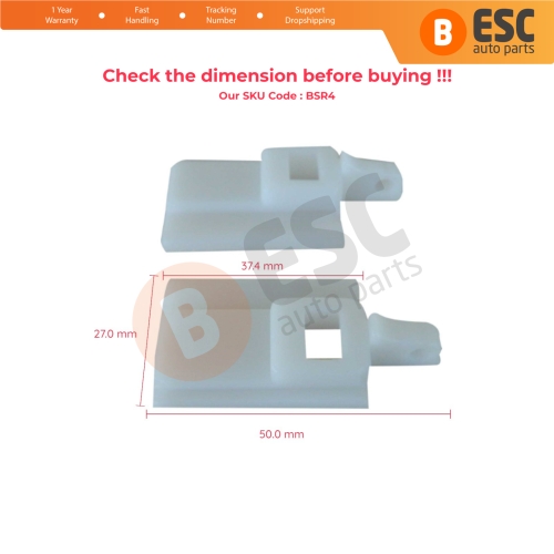 Sunroof Clips Left and Right Cable Dowel for BMW E36 E46