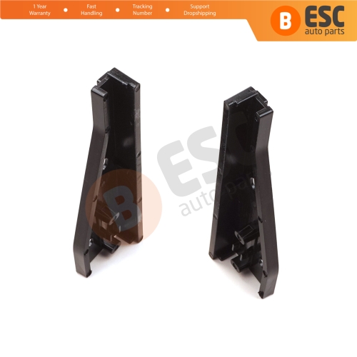 Panoramic Roof Sunroof Runner Slider Repair 2 Pcs Set Plastic 54138408062 for BMW 5 E39 X3 E83 X5 E53 E70