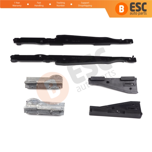 Panoramic Roof Sunroof Runner Slider Guide Repair Set 54138408062 for BMW 5 E39 X3 E83 X5 E53 E70