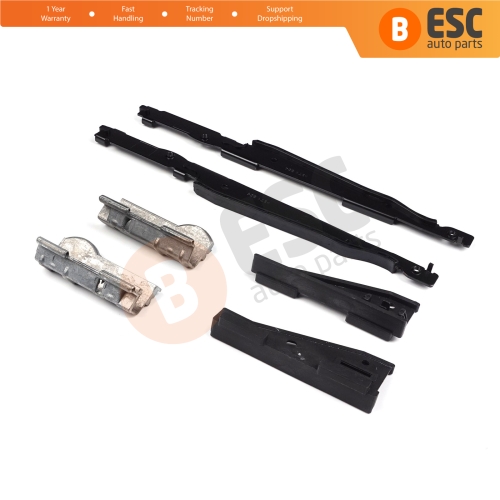 Panoramic Roof Sunroof Runner Slider Guide Repair Set 54138408062 for BMW 5 E39 X3 E83 X5 E53 E70