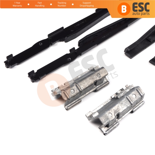 Panoramic Roof Sunroof Runner Slider Guide Repair Set 54138408062 for BMW 5 E39 X3 E83 X5 E53 E70