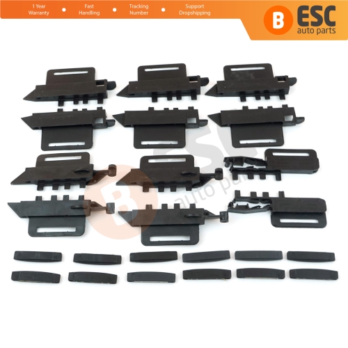 Roof Curtain Repair 24 Pieces Set 84001TY For Peugeot 307 SW