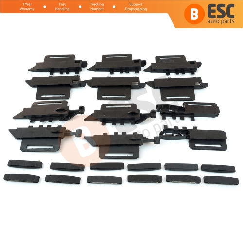 Roof Curtain Repair 24 Pieces Set 84001TY For Peugeot 307 SW