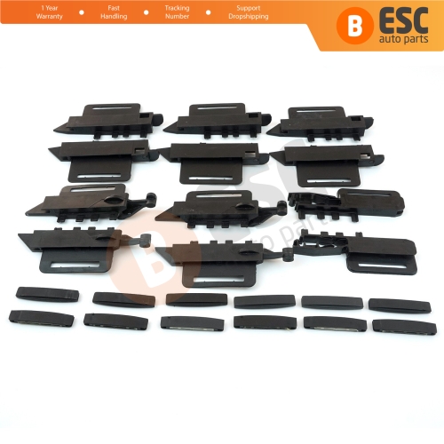 Roof Curtain Repair 24 Pieces Set 84001TY For Peugeot 307 SW