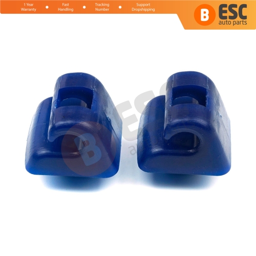 2 Pieces Sunvisor Sunshade Retainer for Mercedes E Class W123 W124 W126 W140 W201 Blue Color