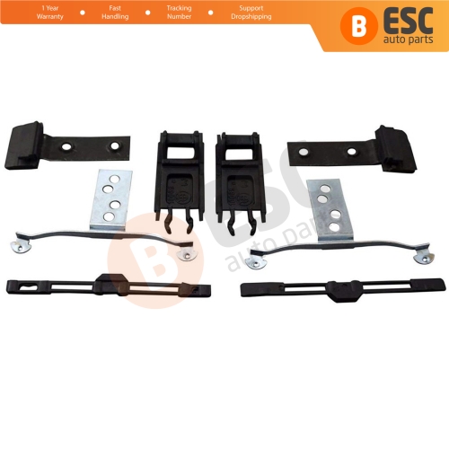 8 Parts Sunroof Repair Set 54137134516 for BMW E46 2003-2006