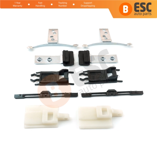 10 Parts Sunroof Repair Set for BMW E46 54138246027 1998-2004