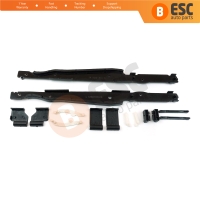 Panoramic Roof Sunroof Runner Slider Repair 12 Pcs Set 54138408062 for BMW 5 E39 X3 E83 X5 E53 E70