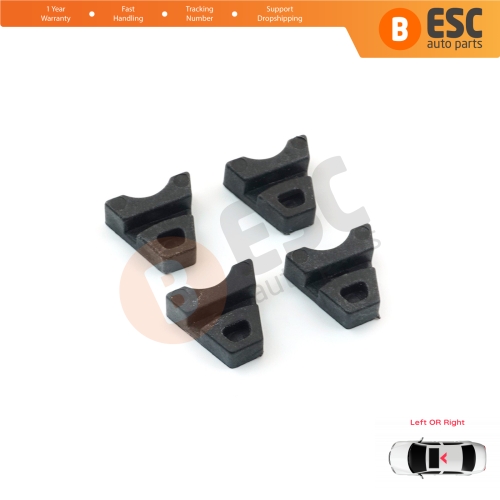 4 Pieces Sunroof Rail Frame Glass Slider Guide Repair Bracket for Mercedes CLA A C E Class W176 W177 W205 C207 C117