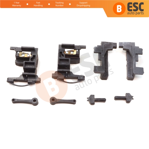 Sunroof Rail Guide Set Metal Sheet Support 1697800244 for Mercedes A B Class W168 W169 W245 