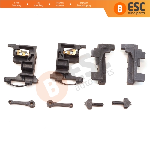 Sunroof Rail Guide Set Metal Sheet Support 1697800244 for Mercedes A B Class W168 W169 W245 