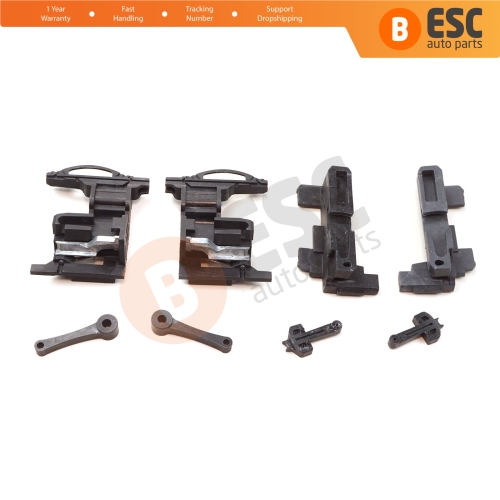 Sunroof Rail Guide Set Metal Sheet Support 1697800244 for Mercedes A B Class W168 W169 W245 