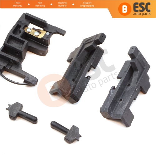 Sunroof Rail Guide Set Metal Sheet Support 1697800244 for Mercedes A B Class W168 W169 W245 