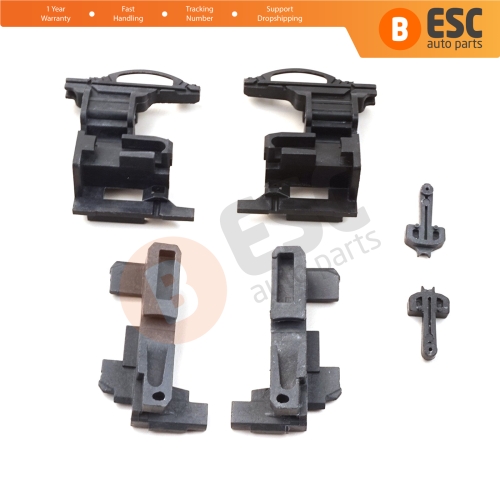 Sunroof Rail Guide Repair Plastic Clips Set 1697800244 for Mercedes A B Class W168 W169 W245