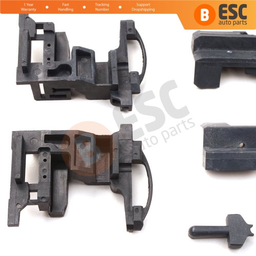 Sunroof Rail Guide Repair Plastic Clips Set 1697800244 for Mercedes A B Class W168 W169 W245