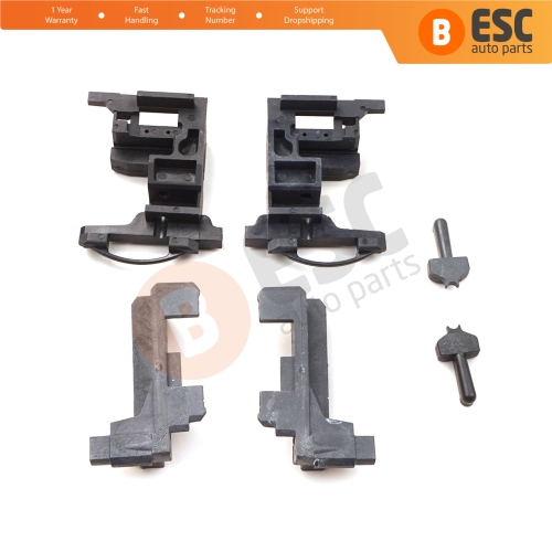 Sunroof Rail Guide Repair Plastic Clips Set 1697800244 for Mercedes A B Class W168 W169 W245