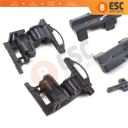 Sunroof Rail Guide Repair Plastic Clips Set 1697800244 for Mercedes A B Class W168 W169 W245