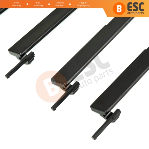 4 Pieces Roof Rack Port Cover Trim 51137312617 for BMW 3 F30 F31 F34 F35 114*12 mm