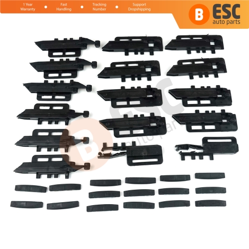 Roof Curtain Repair 32 Pieces Set For Peugeot 407 SW 83A05A 8301 Q2 00089087