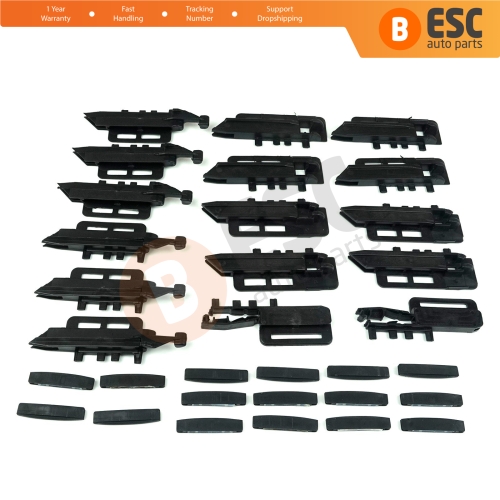 Roof Curtain Repair 32 Pieces Set For Peugeot 407 SW 83A05A 8301 Q2 00089087