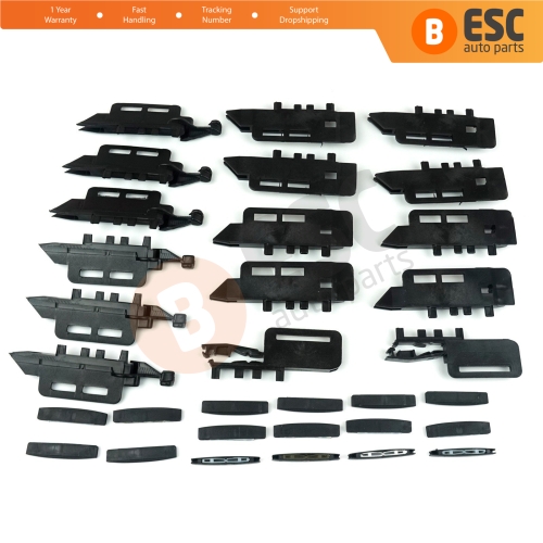 Roof Curtain Repair 32 Pieces Set For Peugeot 407 SW 83A05A 8301 Q2 00089087