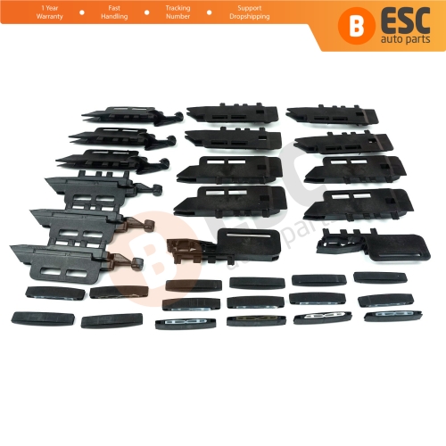 Roof Curtain Repair 32 Pieces Set For Peugeot 407 SW 83A05A 8301 Q2 00089087