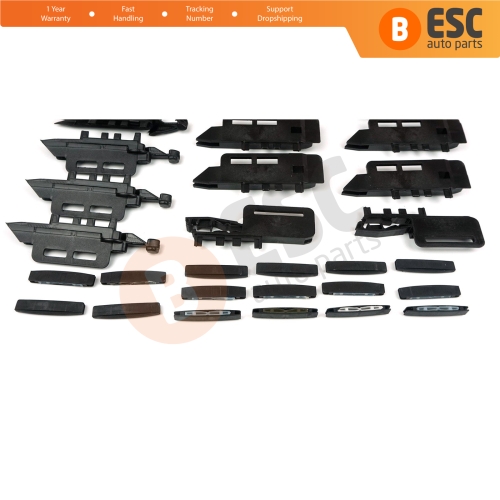 Roof Curtain Repair 32 Pieces Set For Peugeot 407 SW 83A05A 8301 Q2 00089087