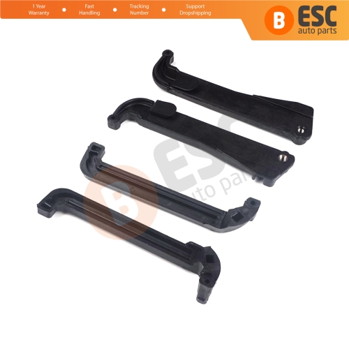 4 Pieces Sunroof Slider Repair Parts for Renault Clio 2