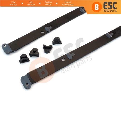 Panoramic Sliding Roof Sunroof Rail Frame Glass Slider Guide Repair Set for Mercedes CLA GLA Class A180 Lenght 62.5 cm