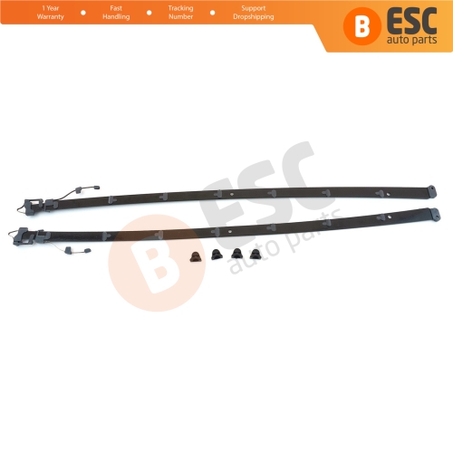 Panoramic Sliding Roof Sunroof Rail Frame Glass Slider Guide Repair Set for Mercedes CLA GLA Class A180 Lenght 62.5 cm