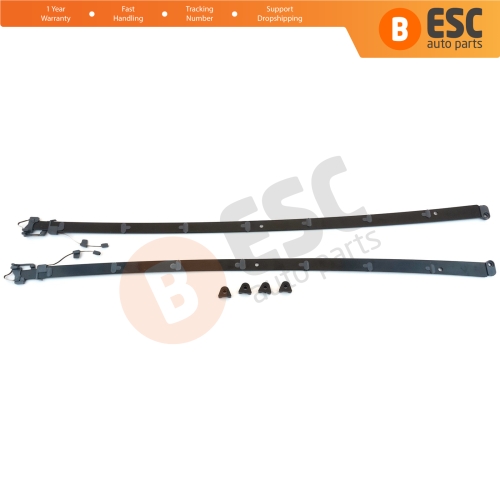 Panoramic Sliding Roof Sunroof Rail Frame Glass Slider Guide Repair Set for Mercedes CLA GLA Class A180 Lenght 62.5 cm