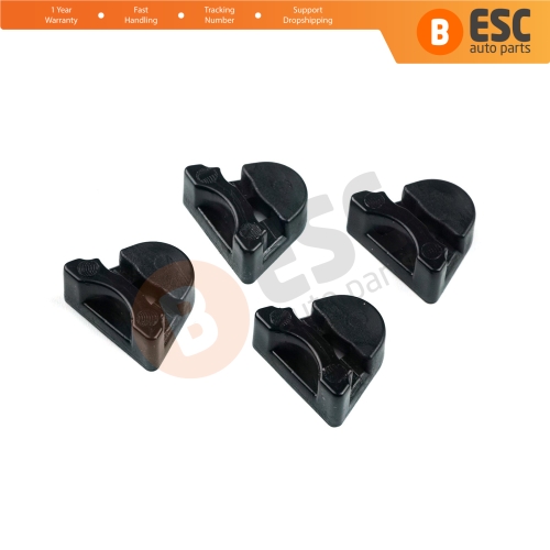 4 Pieces Sunroof Rail Frame Glass Slider Guide Round Type Bracket for Mercedes CLA A C E W176 W177 W169 W205 W156