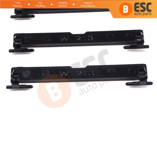 4 Pieces Roof Flap Rack Port Cover Trim A2136900182 for Mercedes E W213 S213 95*12 mm