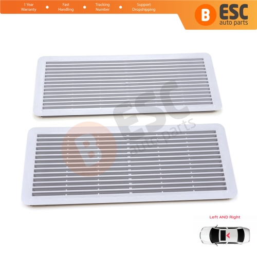 Sunroof Curtain Grille Vent Screen Cover Set A2117840644 for Mercedes W202 W203 W208 W209 W210 W211 W215 W219 W220 W240 W140