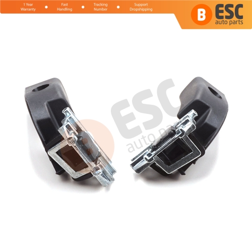 Sunroof Sliding Roof Pull Cable End Clips Rubber Lock Glass Lifter 842470 for Peugeot 206, 206+ and 207